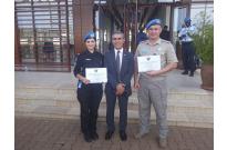 Представники національного персоналу МВС України  отримали сертифікати ООН